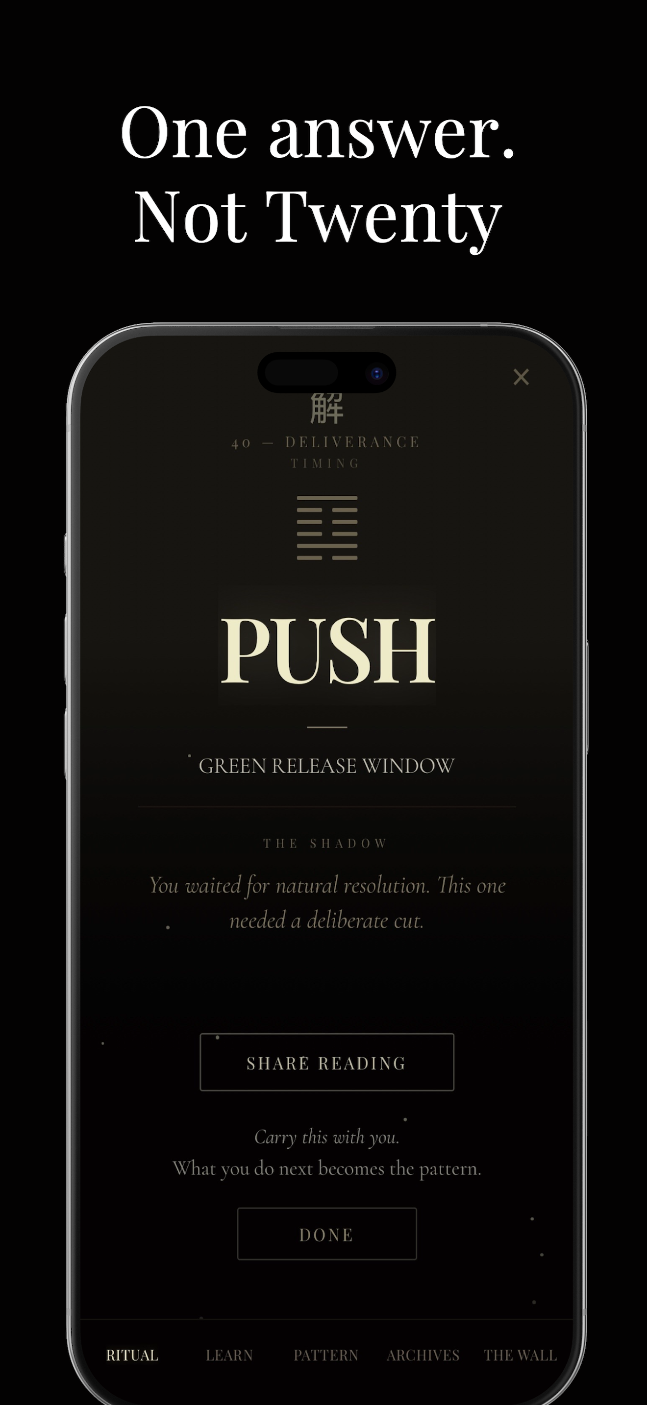 Shadow OS — PUSH directive with shadow pattern